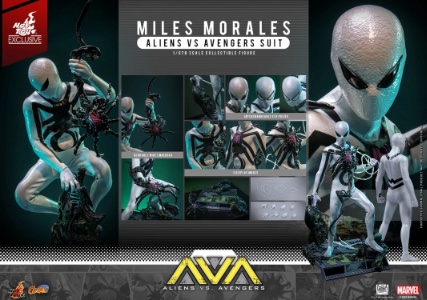 Hot Toys Marvel Miles Morales (Aliens Vs. Avengers Suit)