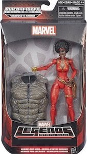 Marvel Legends Misty Knight Rhino Build A Figure