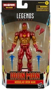 Marvel Legends Modular Iron Man Ursa Major Build A Figure