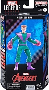 Marvel Legends Molecule Man Puff Adder Build A Figure