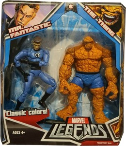 Mr Fantastic & The Thing 2 Pack