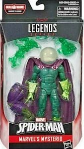 Marvel Legends Mysterio (White Head) Lizard Build A Figure