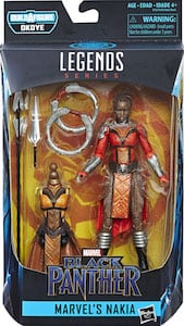 Marvel Legends Nakia Okoye Build A Figure