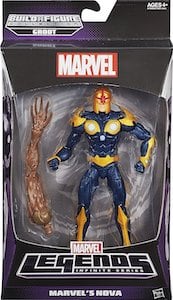 Marvel Legends Nova Groot Build A Figure