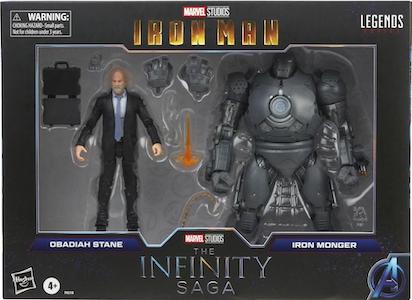 Marvel Legends Infinity Saga Obadiah Stane & Iron Monger (Infinity War)