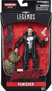 Marvel Legends Punisher Man Thing Build A Figure