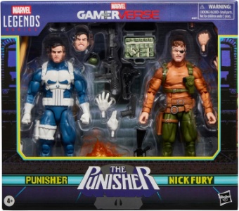Marvel Legends Gamerverse Punisher and Nick Fury