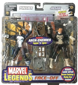 Marvel Legends Face Off Punisher vs Jigsaw