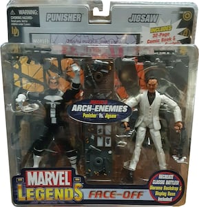 Marvel Legends Face Off Punisher vs Jigsaw (Variant)