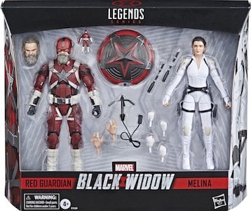 Marvel Legends Exclusives Red Guardian & Melina Vostokoff 2 Pack