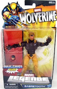 Marvel Legends Sabretooth Puck Build A Figure