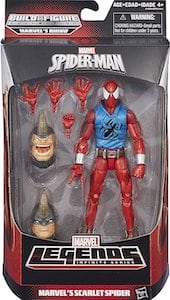 Marvel Legends Scarlet Spider Rhino Build A Figure