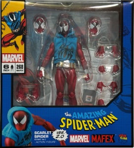 Mafex Marvel Scarlet Spider (Comic Version 2.0)