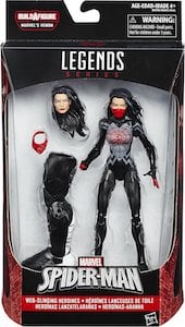 Marvel Legends Silk Space Venom Build A Figure