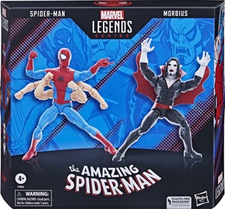 Marvel Legends Exclusives Six Armed Spider-Man vs Morbius thumbnail