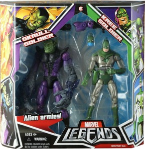 Marvel Legends Exclusives Skrull & Kree Soldiers 2 Pack thumbnail
