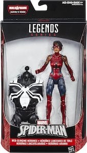 Marvel Legends Spider Girl - Ashley Barton Space Venom Build A Figure thumbnail