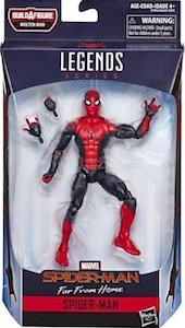 Marvel Legends Spider Man Molten Man Build A Figure
