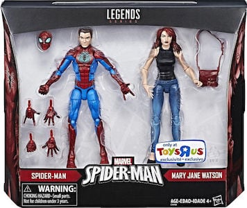Marvel Legends Exclusives Spider Man and Mary Jane Watson thumbnail