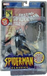 Marvel Legends Spider Man Classics Spider-Man (Black Costume) thumbnail