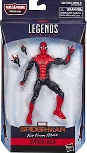 Marvel Legends Spider-Man (Far from Home) Molten Man Build A Figure