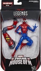 Marvel Legends Spider Man (House of M) SP dr Build A Figure