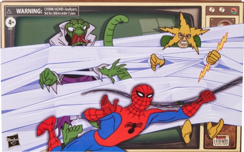 Marvel Legends Exclusives Spider-Man, Lizard & Electro (1967 Cartoon)