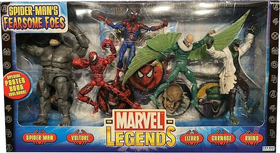 Marvel Legends Box Sets (Toybiz) Spider-Man vs The Fearsome Foes thumbnail