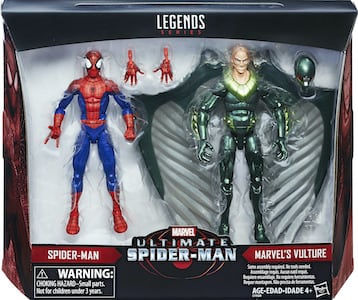 Marvel Legends Exclusives Spider-Man & Vulture thumbnail