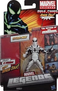 Marvel Legends Spider Man (White Suit) Arnim Zola Build A Figure