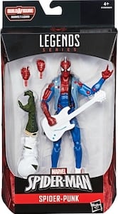 Marvel Legends Spider-Punk Lizard Build A Figure