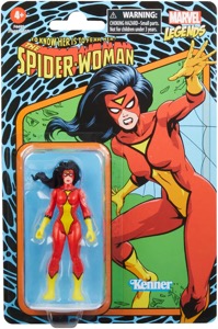 Marvel Legends Retro Kenner 3.75 Spider-Woman