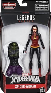 Marvel Legends Spider-Woman Lizard Build A Figure