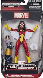 Marvel Legends Spider Woman (Fierce Fighters) Thanos Build A Figure