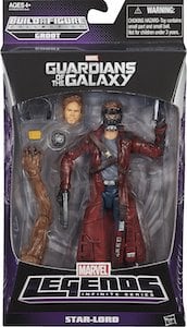 Marvel Legends Star Lord Groot Build A Figure