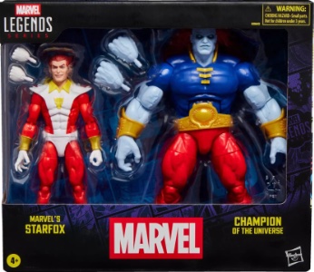 Marvel Legends Exclusives Starfox & Champion of the Universe