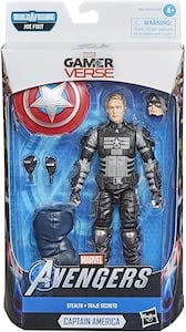 Marvel Legends Stealth Captain America Joe Fixit Build A Figure