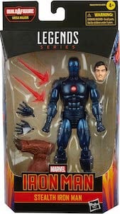 Marvel Legends Stealth Iron Man Ursa Major Build A Figure