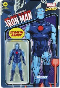 Marvel Legends Retro Kenner 3.75 Stealth Iron Man