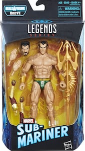 Marvel Legends Sub-Mariner (Namor) Okoye Build A Figure