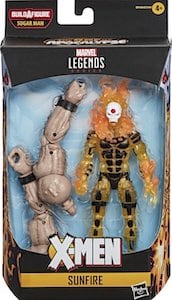 Marvel Legends Sunfire Sugar Man Build A Figure