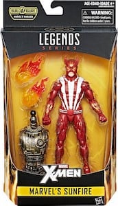 Marvel Legends Sunfire Warlock Build A Figure