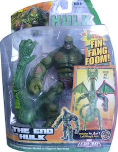 Marvel Legends The End Hulk Fin Fang Foom Build A Figure