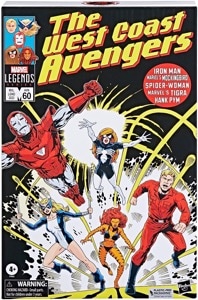 Marvel Legends Exclusives The West Coast Avengers 5 Pack thumbnail