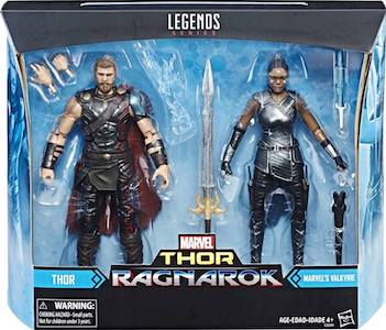 Marvel Legends Exclusives Thor and Valkyrie 2 Pack thumbnail