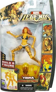 Marvel Legends Tigra Nemesis Build A Figure