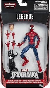 Marvel Legends Ultimate Spider-Man Space Venom Build A Figure