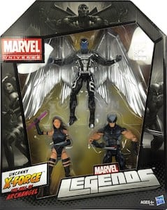 Marvel Legends Exclusives Uncanny X-Force Wolverine Archangel Psylocke 3 Pack