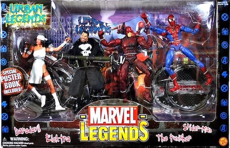 Marvel Legends Box Sets (Toybiz) Urban Legends 4 Pack thumbnail