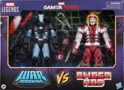 Marvel Legends Gamerverse War Machine vs Omega Red